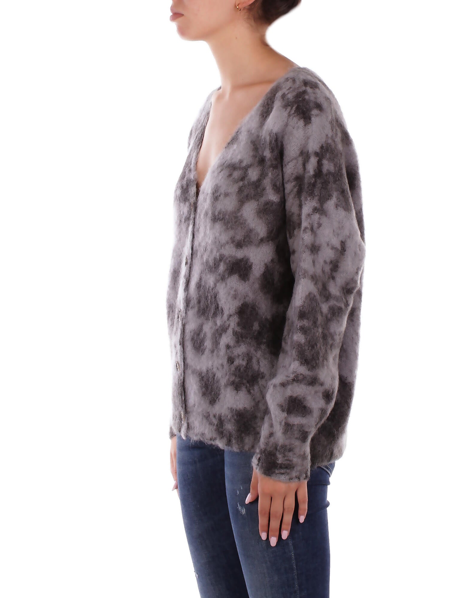 SOLOTRE Donna Maglia M3F0122 FF ALLUMINIO Argento