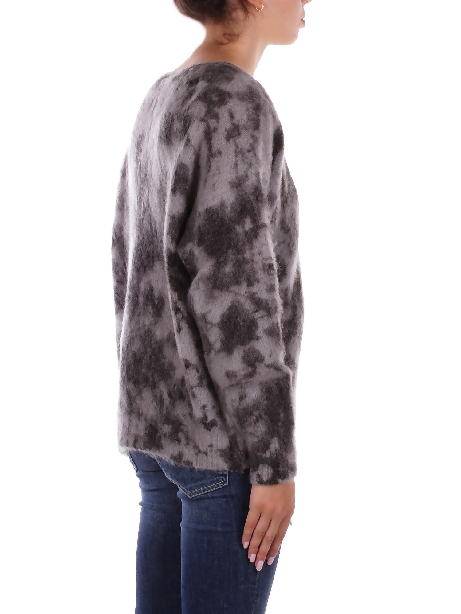 SOLOTRE Donna Maglia M3F0122 FF ALLUMINIO Argento