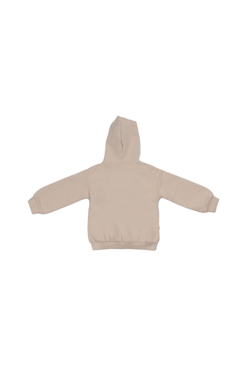 MANILA GRACE Bambina Felpa MB3015W25 MA645 Maxi felpa Cappuccino
