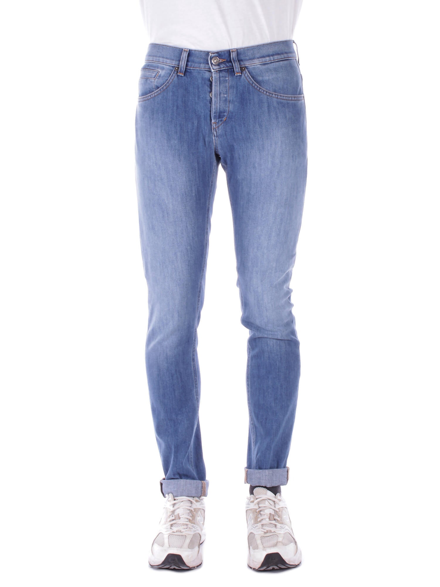 DONDUP Uomo Jeans UP232DS0107IL06 800 George Blu