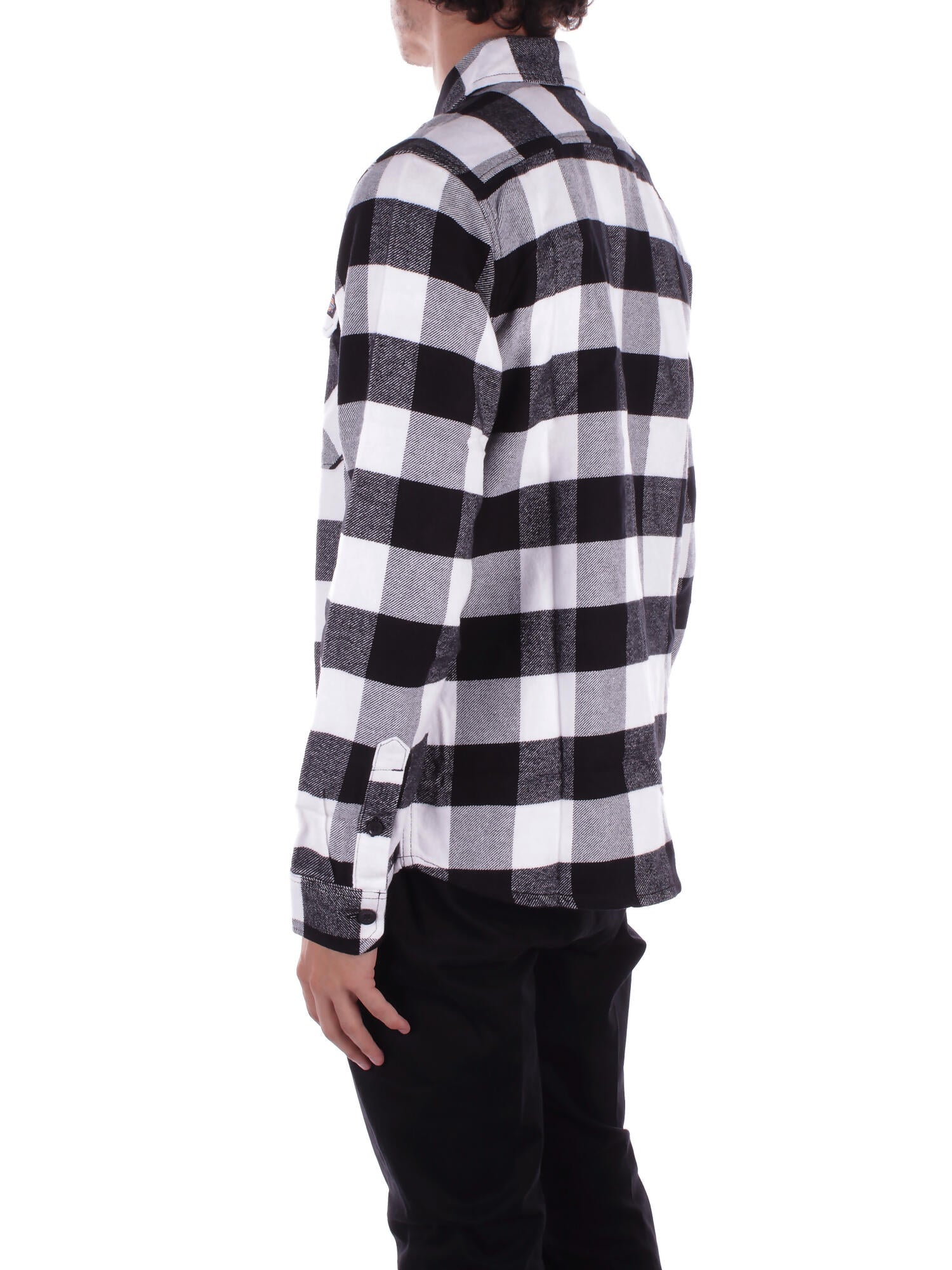 DICKIES Uomo Camicia DK0A4XDZ BLK1 Sacramento shirt black Black