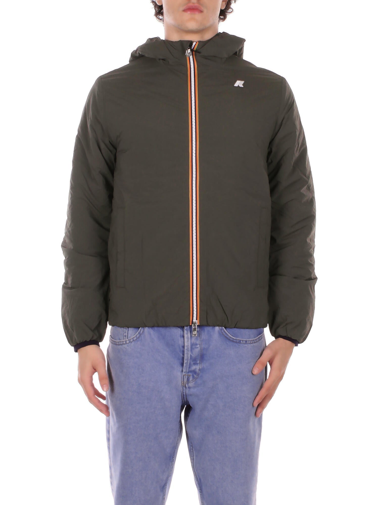 KWAY Uomo Giubbotto K2136DW WMR Jack plain warm Green blackish