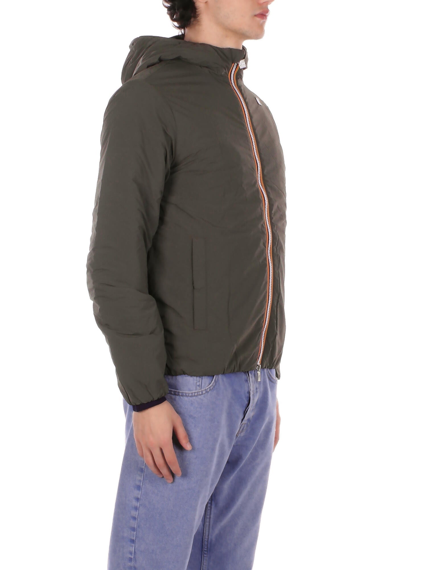 KWAY Uomo Giubbotto K2136DW WMR Jack plain warm Green blackish