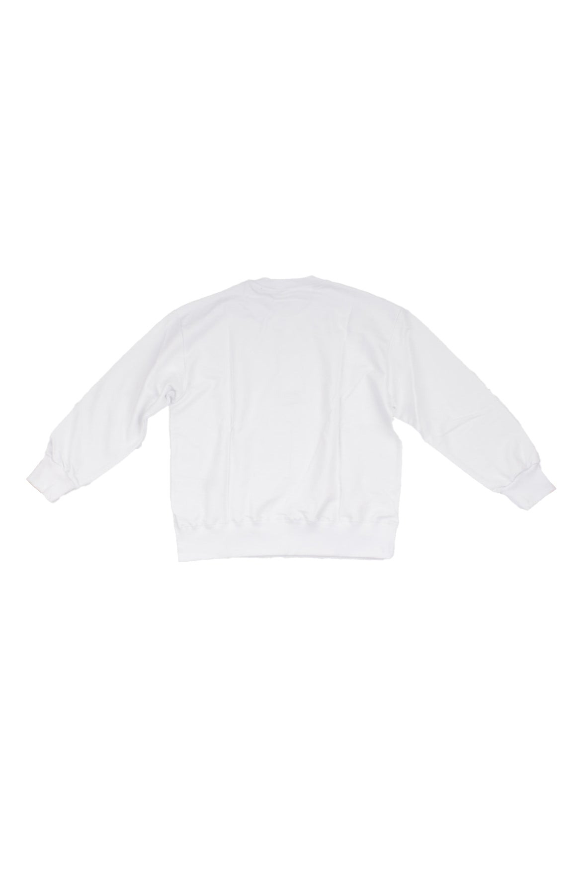 MM6 MAISON MARGIELA Unisex Junior Felpa M60868 MM04H M6100 Sweat Bianco