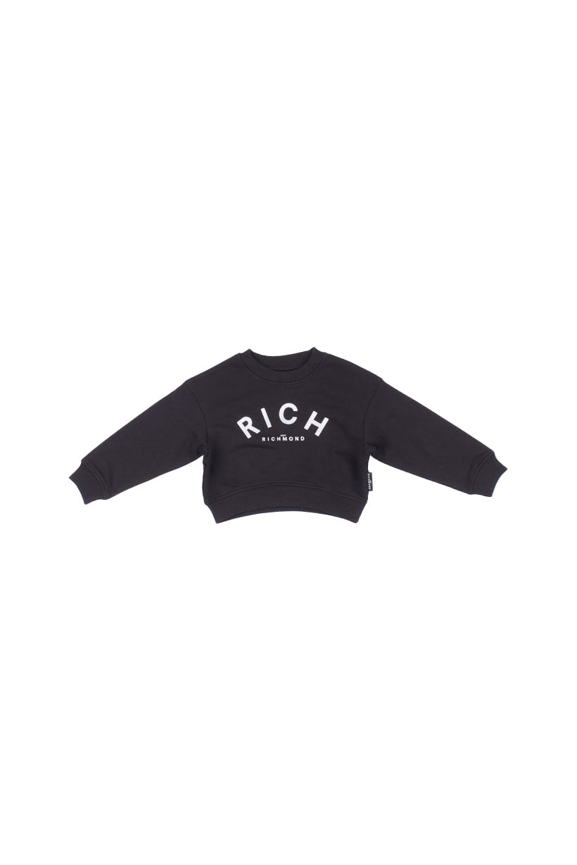 JOHN RICHMOND Bambino Felpa RBA25237FE BLACK Magal Black