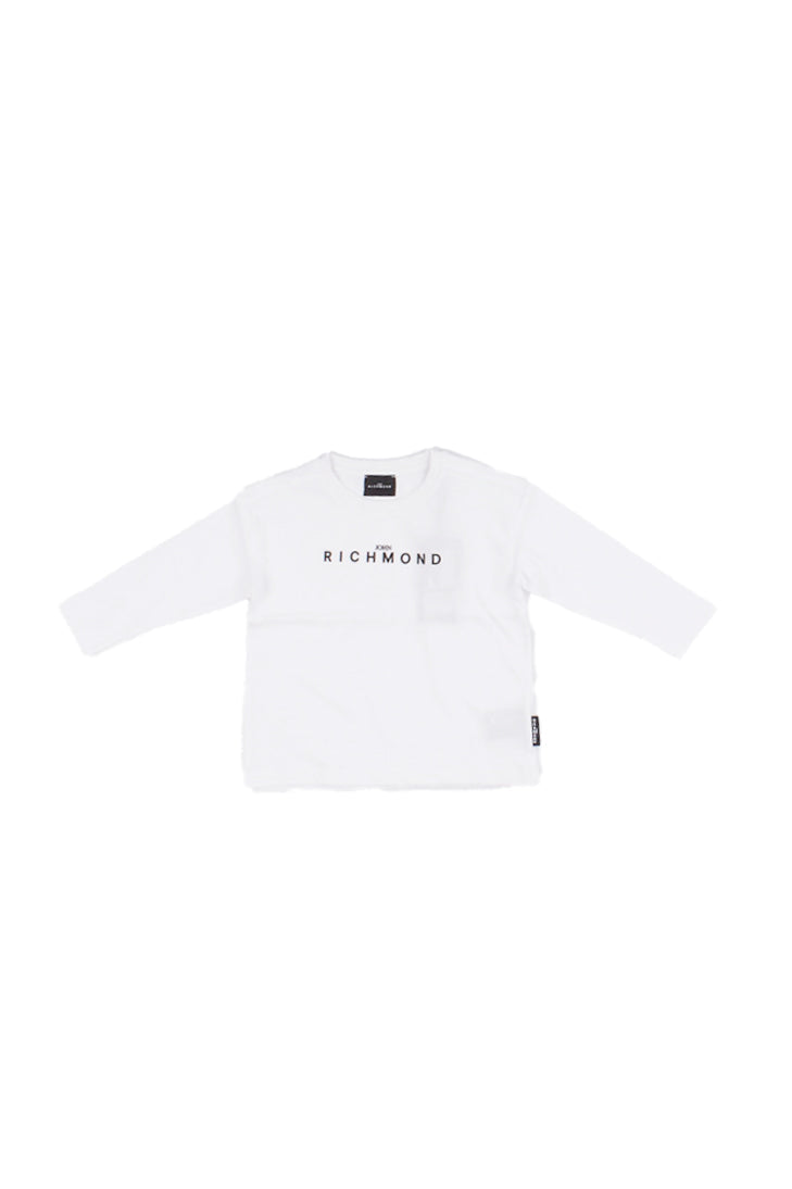 JOHN RICHMOND Bambino T-shirt RBA25016TS WHITE Tecube White
