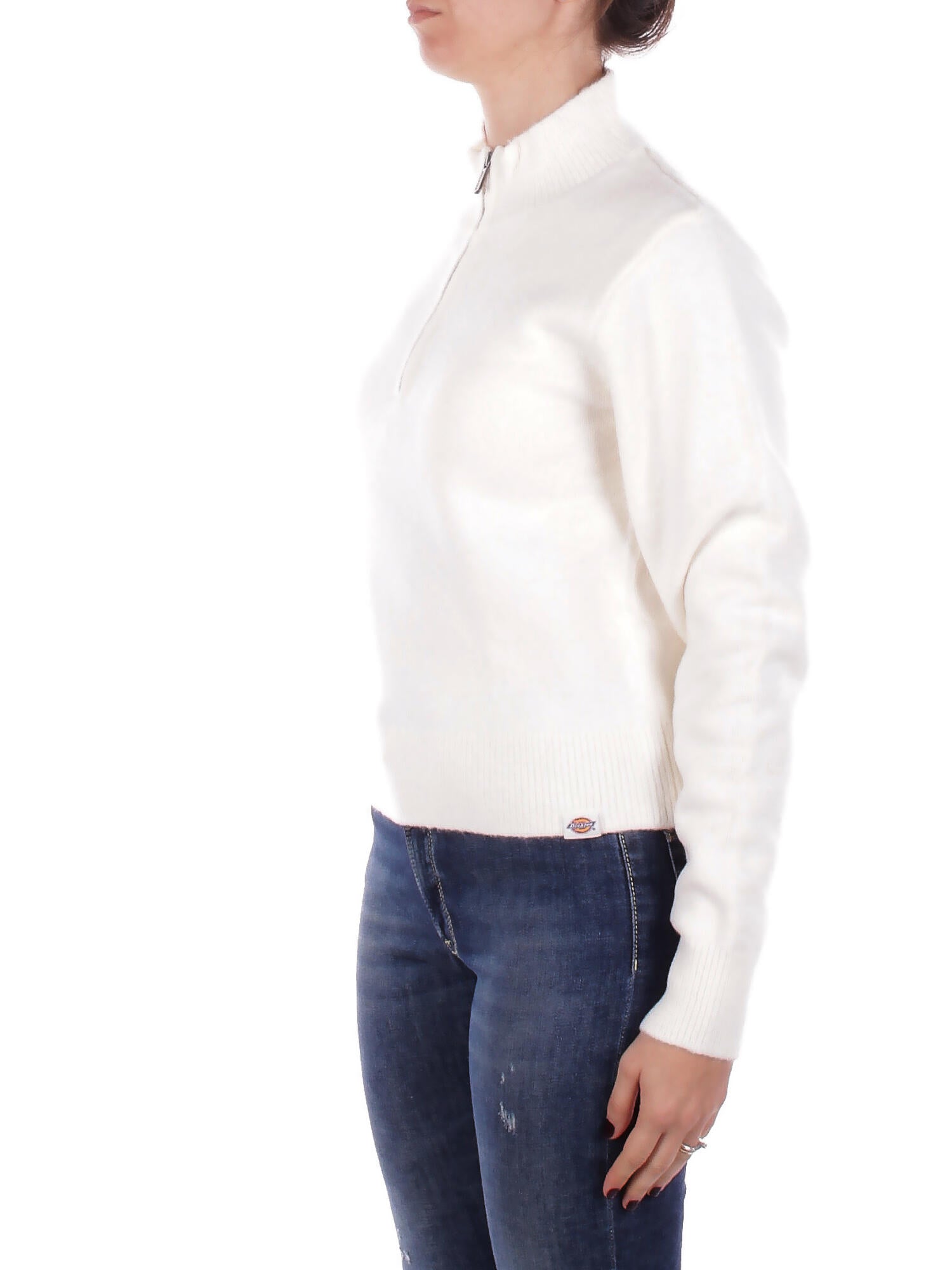 DICKIES Donna Maglia DK0A87P1 C481 Ruston qz sweater w egret Egret