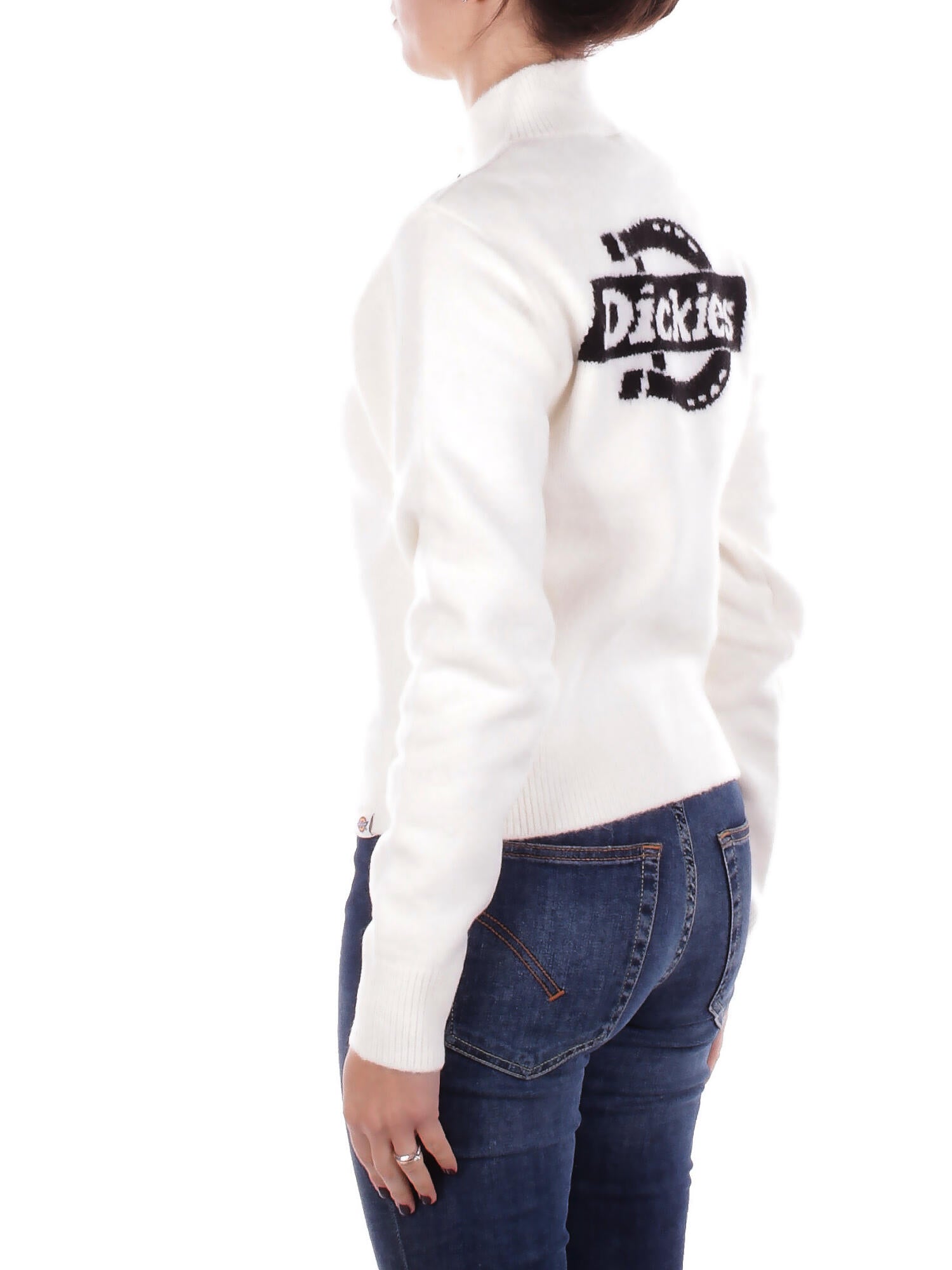 DICKIES Donna Maglia DK0A87P1 C481 Ruston qz sweater w egret Egret
