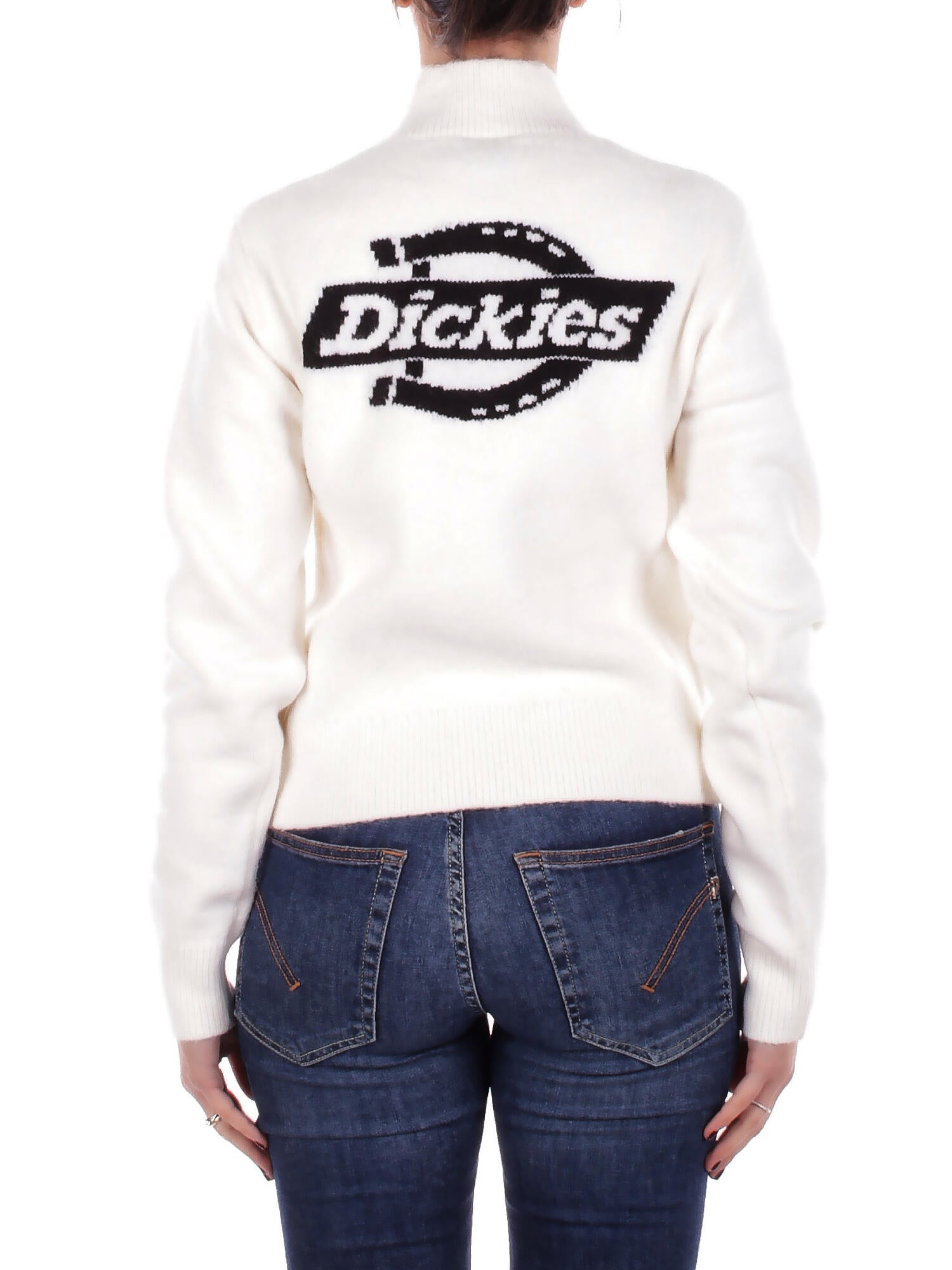 DICKIES Donna Maglia DK0A87P1 C481 Ruston qz sweater w egret Egret