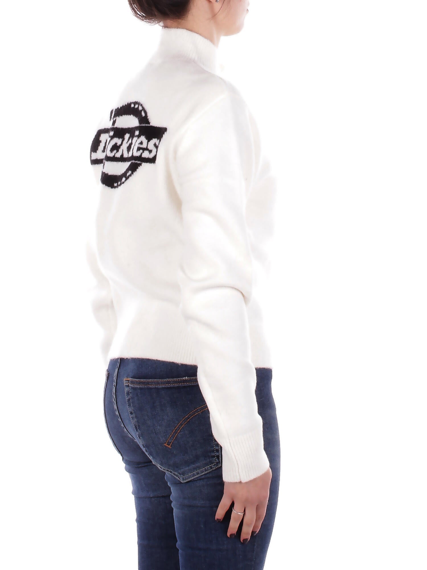 DICKIES Donna Maglia DK0A87P1 C481 Ruston qz sweater w egret Egret