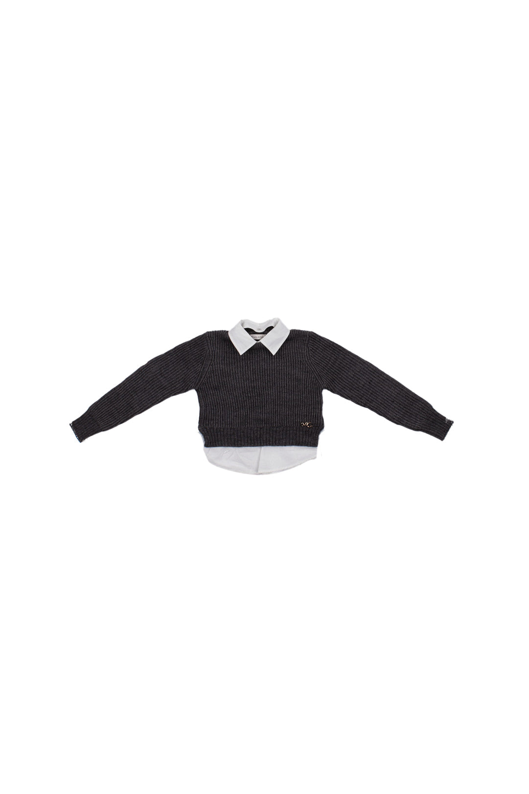 MANILA GRACE Bambina Maglia M2825W25 MA642 Grigio