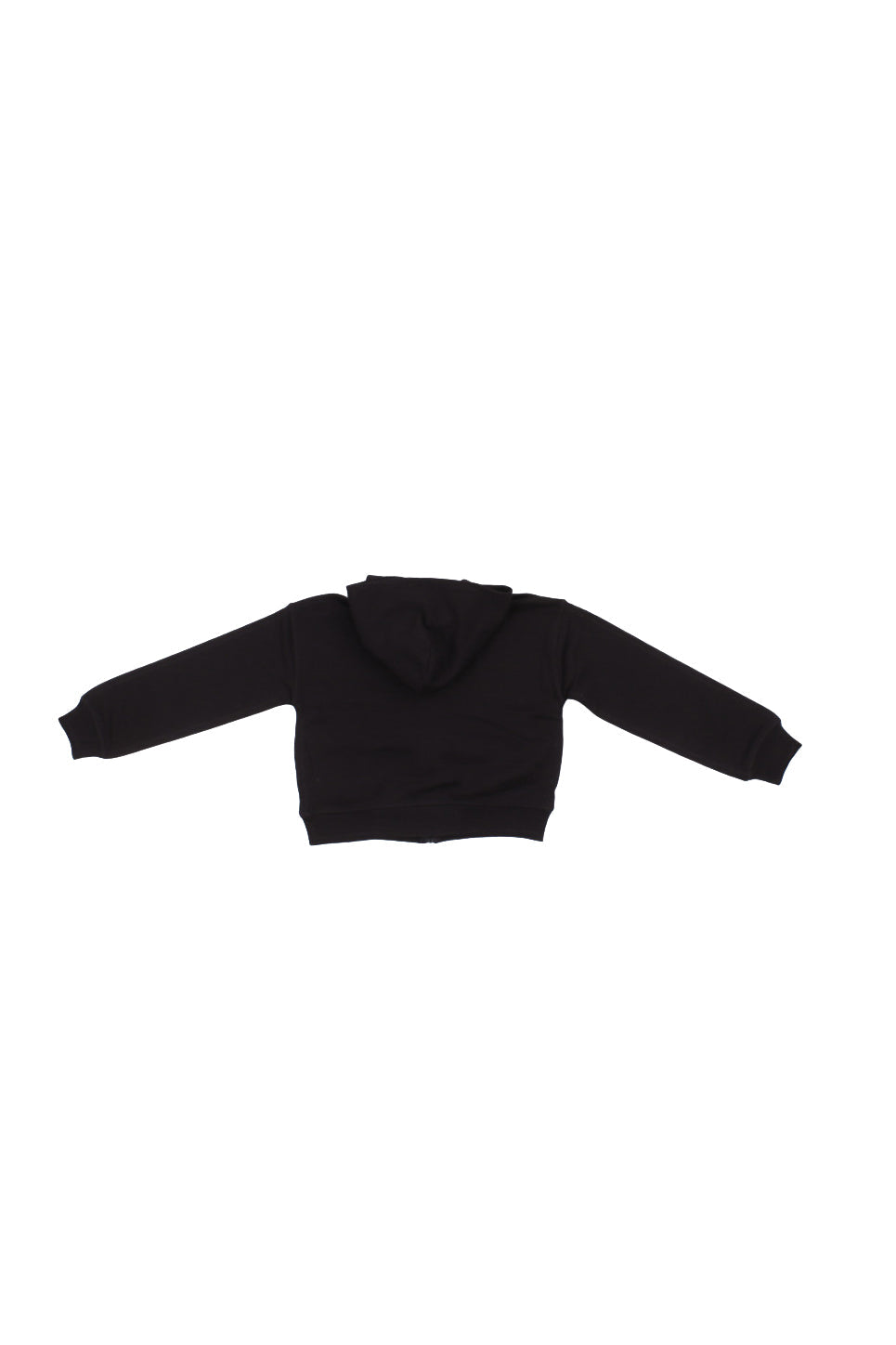 NEW BALANCE Bambina Felpa LAKG0259 BK Nb cropped ft small logo zip t Nero