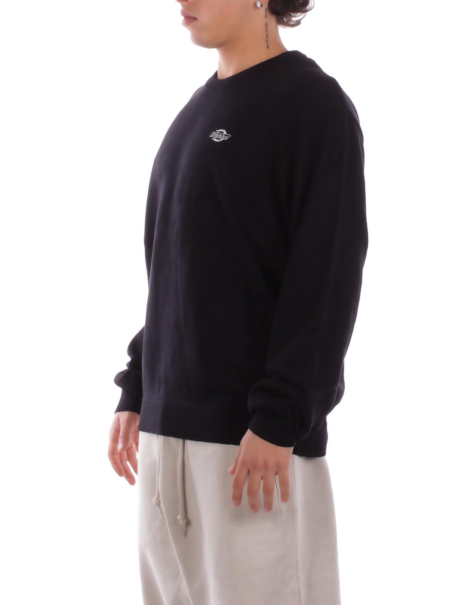 DICKIES Uomo Maglia DK0A87OP BLK1 Summerdale sweater Black