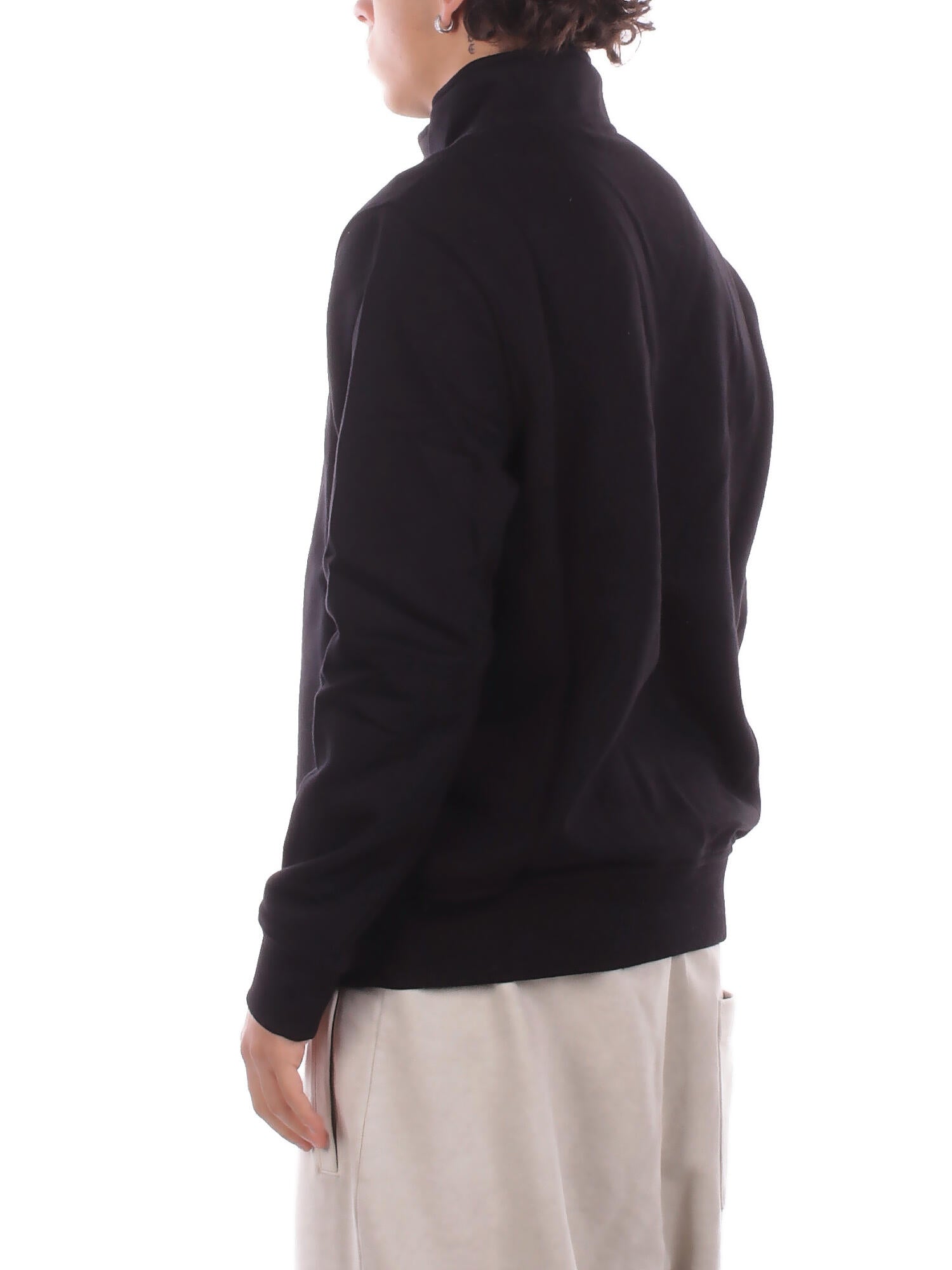 DICKIES Uomo Felpa DK0A4XD4 BLK1 Oakport quarter zip Black
