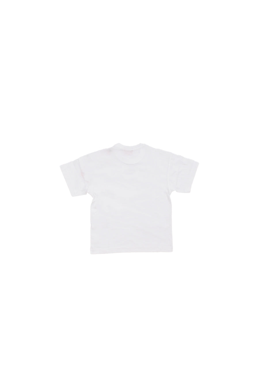 DIESEL Bambino T-shirt J02022-00YI9 K100 Tmarcus over Bianco