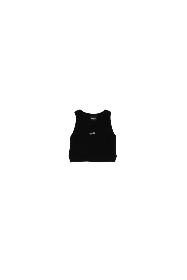 DISCLAIMER Bambina Canotta 25EDK58537 NERO Top costina Nero