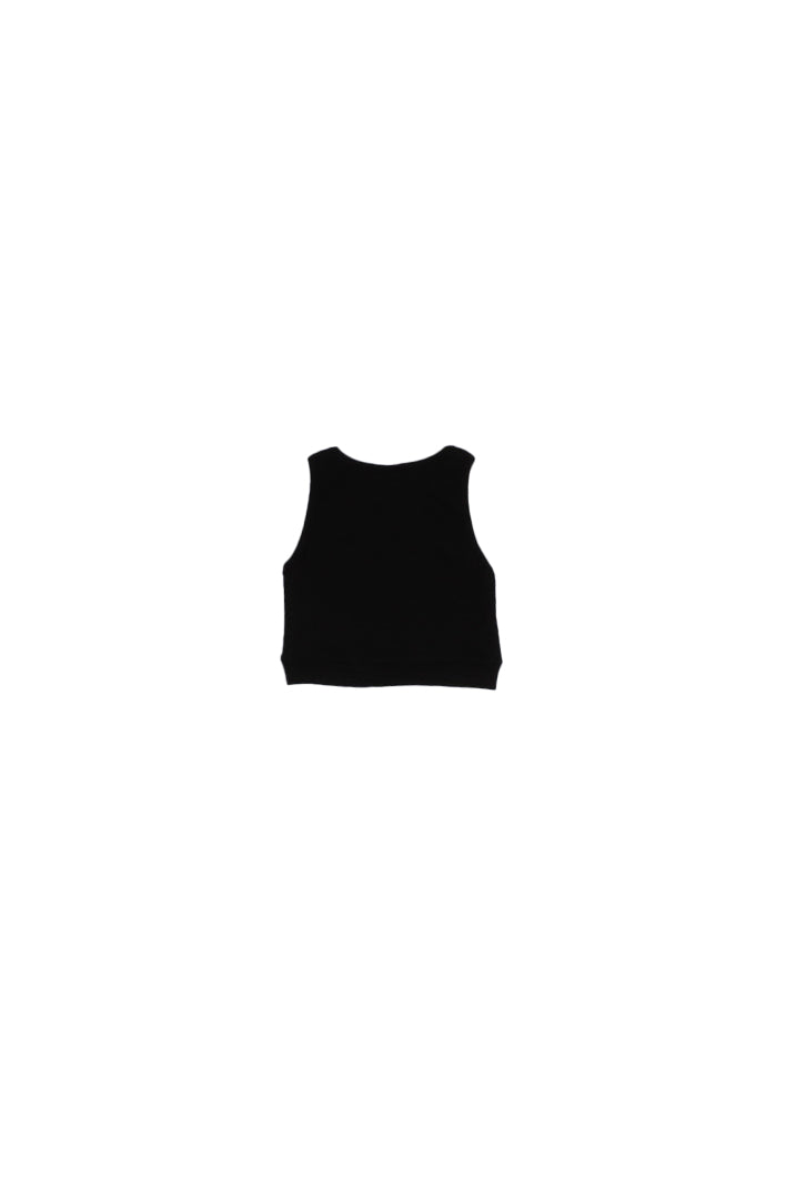 DISCLAIMER Bambina Canotta 25EDK58537 NERO Top costina Nero