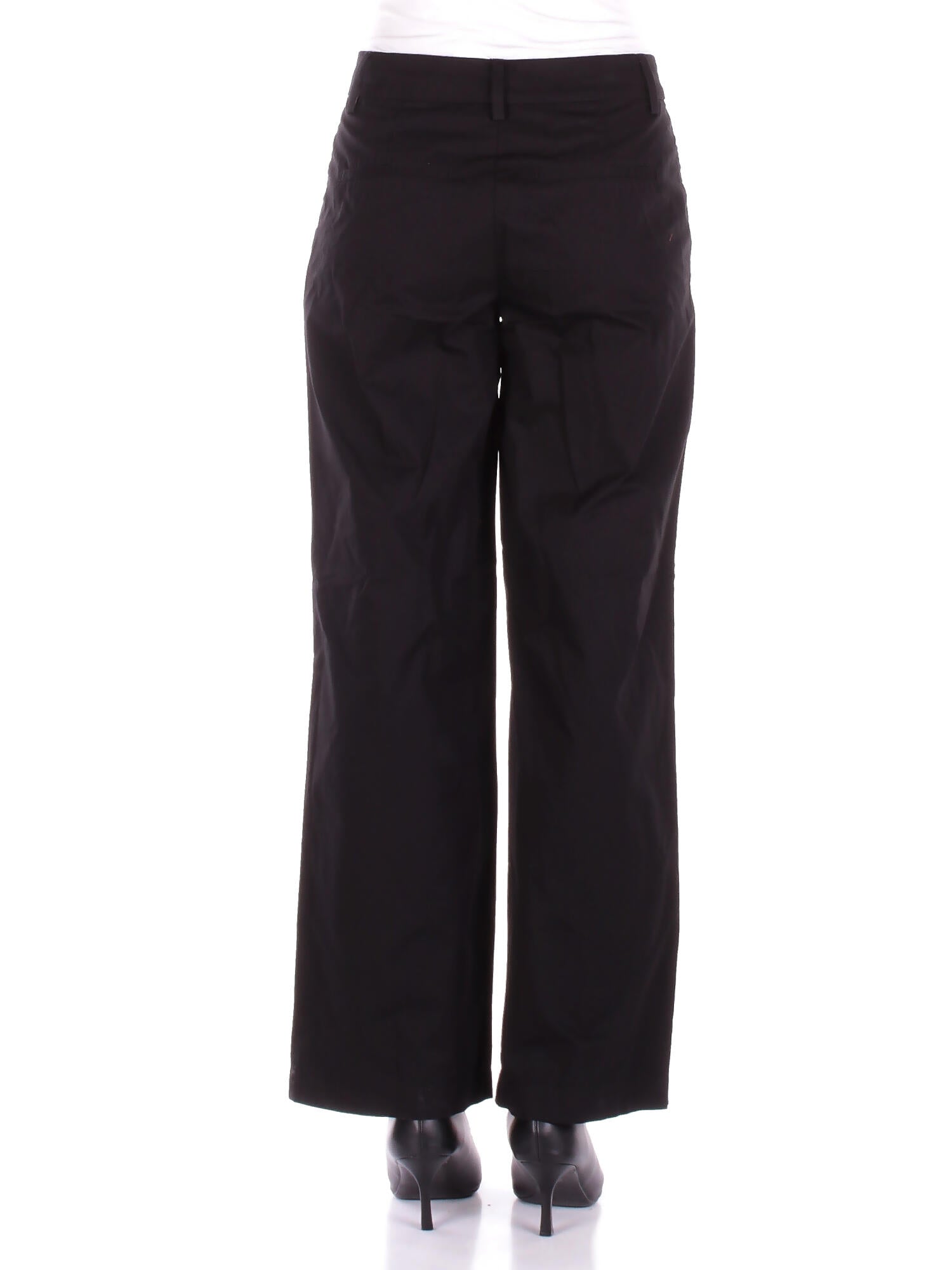 ONLY Donna Pantalone 15334261 BLACK Onlcarrie mw wide pleat chino Nero