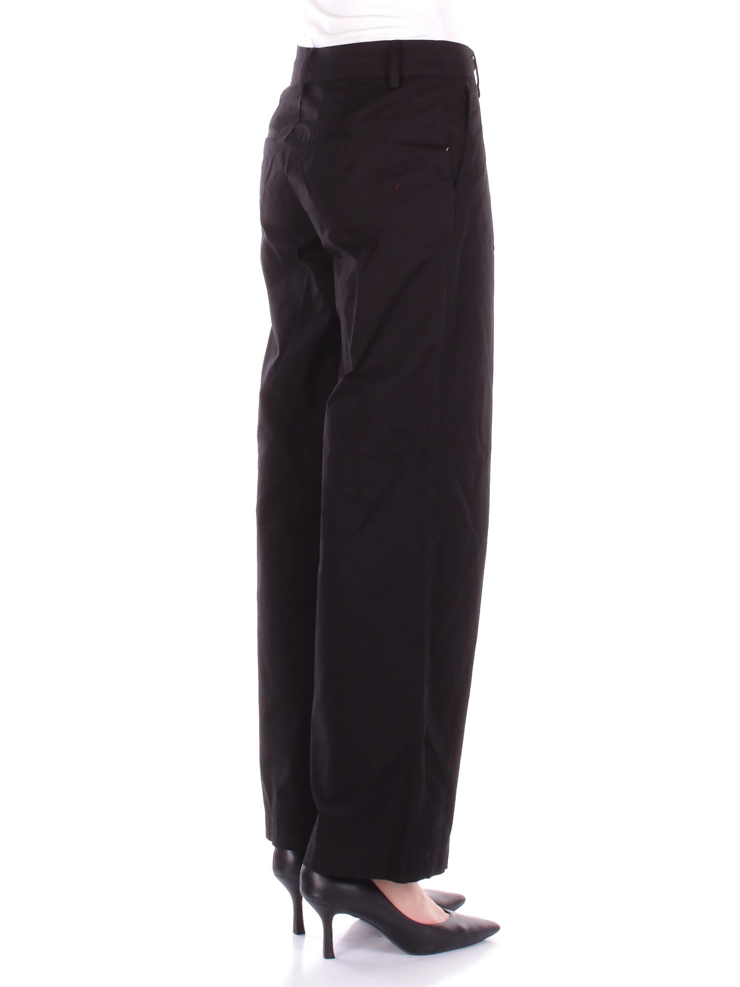 ONLY Donna Pantalone 15334261 BLACK Onlcarrie mw wide pleat chino Nero