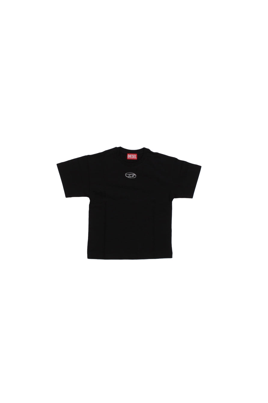 DIESEL Bambino T-shirt J02022-00YI9 K900 Tmarcus over Nero