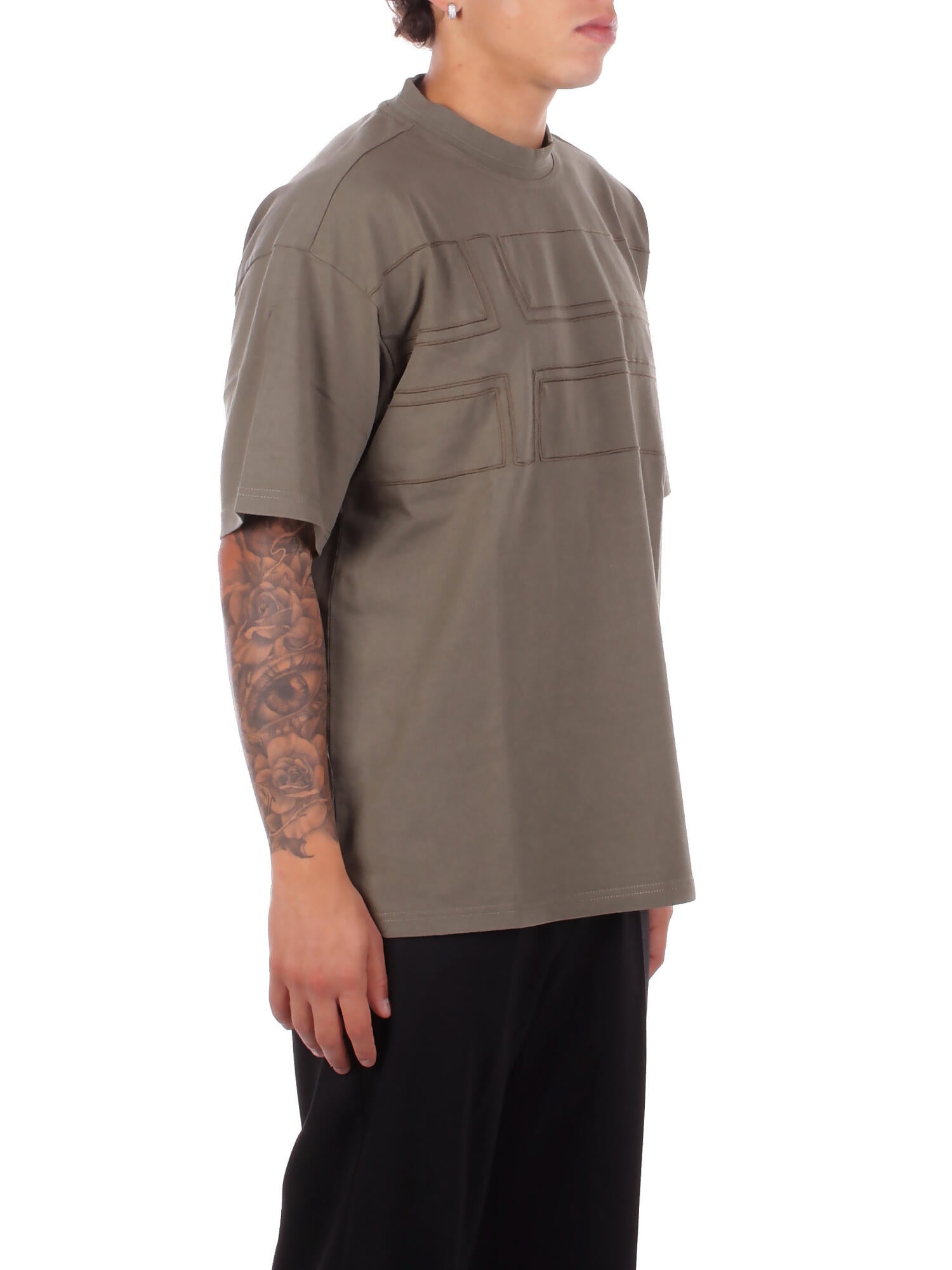 NAPAPIJRI Uomo T-shirt NP0A88YP G0A1 S-braies ss Tea leaf