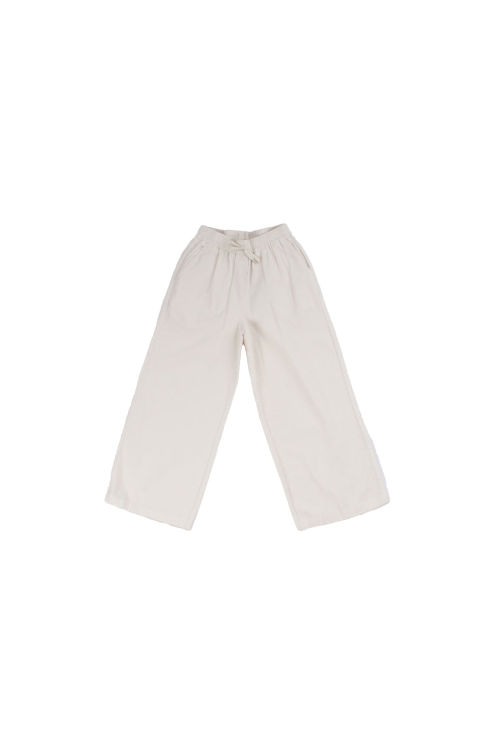 MANILA GRACE Bambina Pantalone M2917W25 MA428 A coste Latte