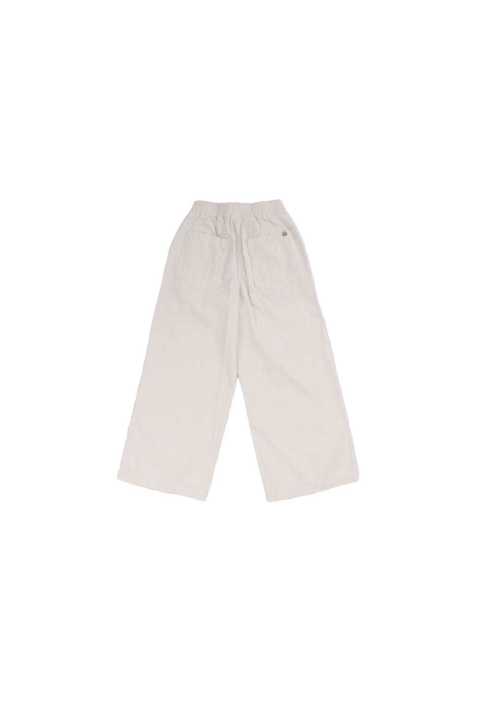 MANILA GRACE Bambina Pantalone M2917W25 MA428 A coste Latte