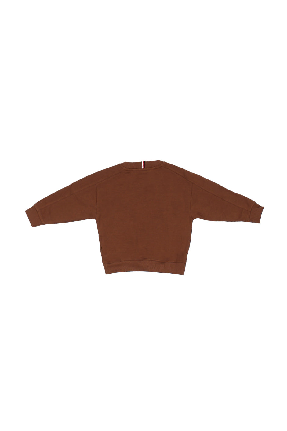TOMMY HILFIGER Bambino Felpa KB0KB09899 GVP## Varsity raised print Nocciola