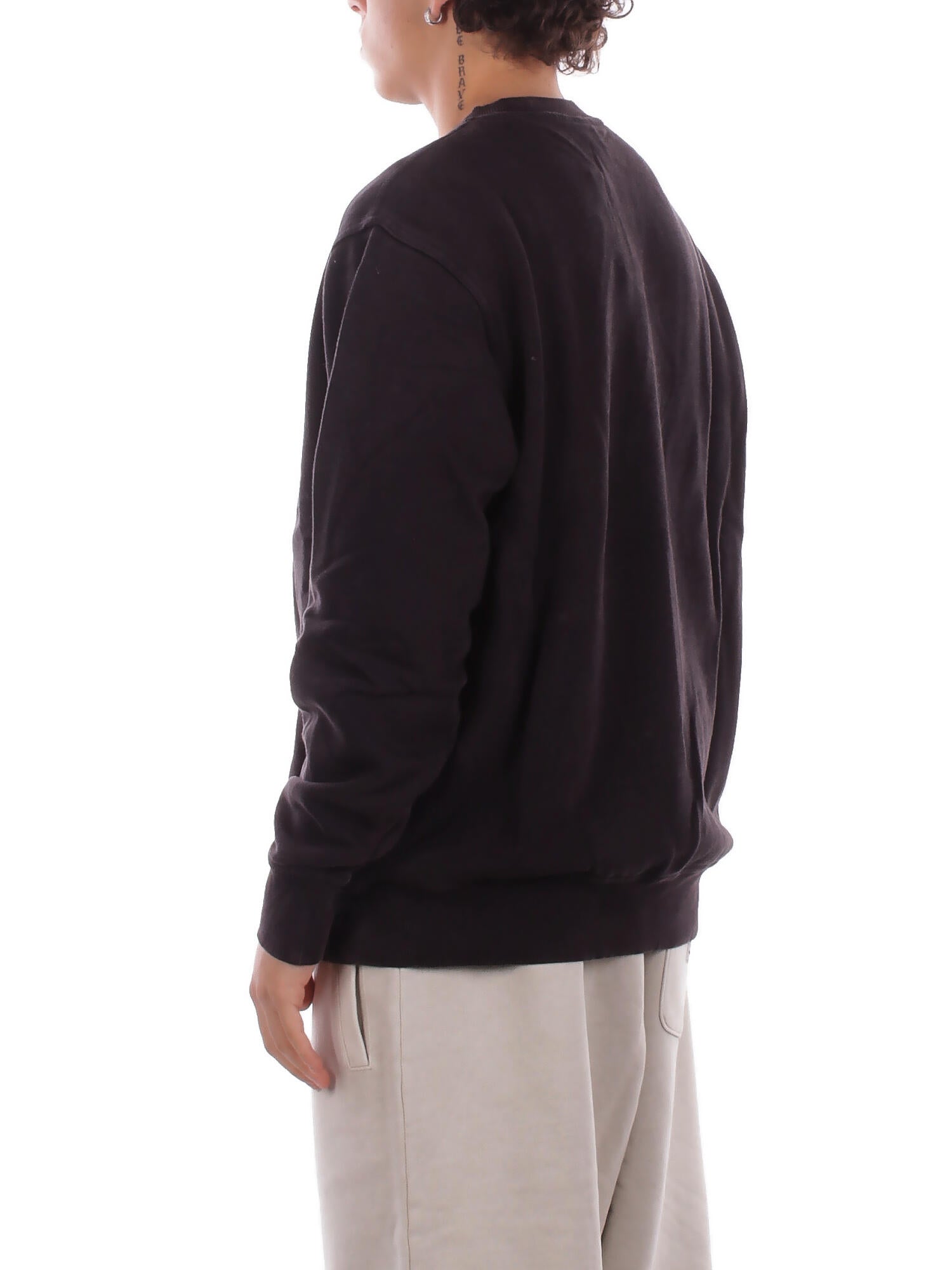 DICKIES Uomo Felpa DK0A864H BLK1 Plentywood sweatshirt Black