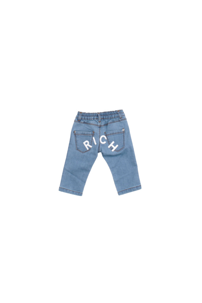 JOHN RICHMOND Unisex Junior Jeans RIA25125JE DENIM Painter Denim