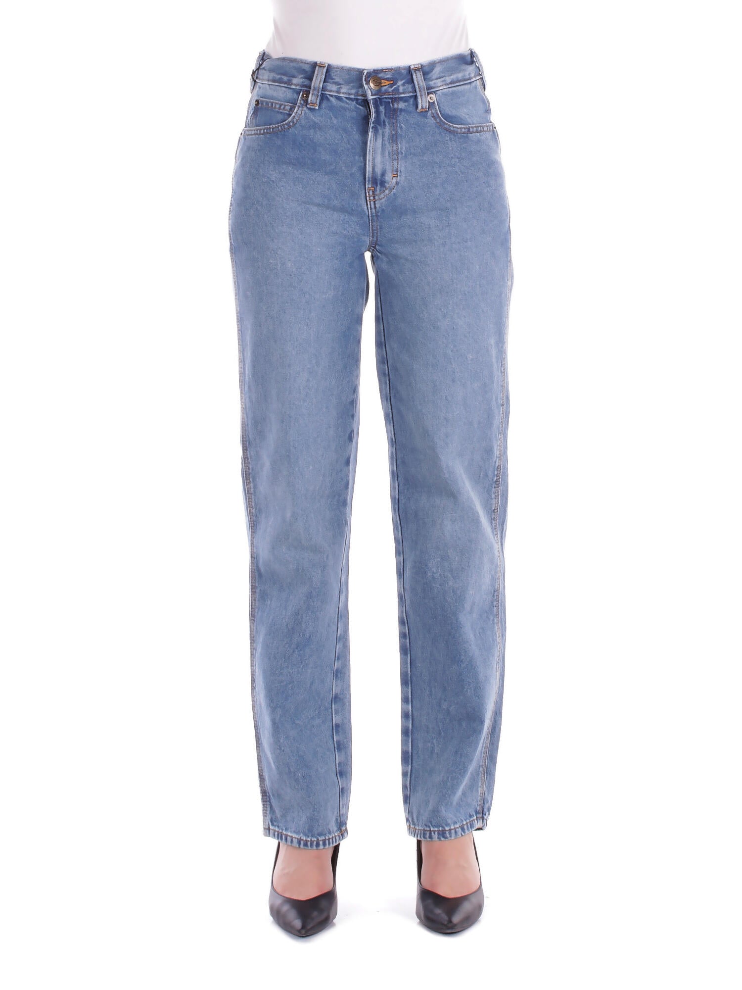 DICKIES Donna Jeans DK0A87NN K211 Farner denim w rinsed blue w/ Blu rinsed
