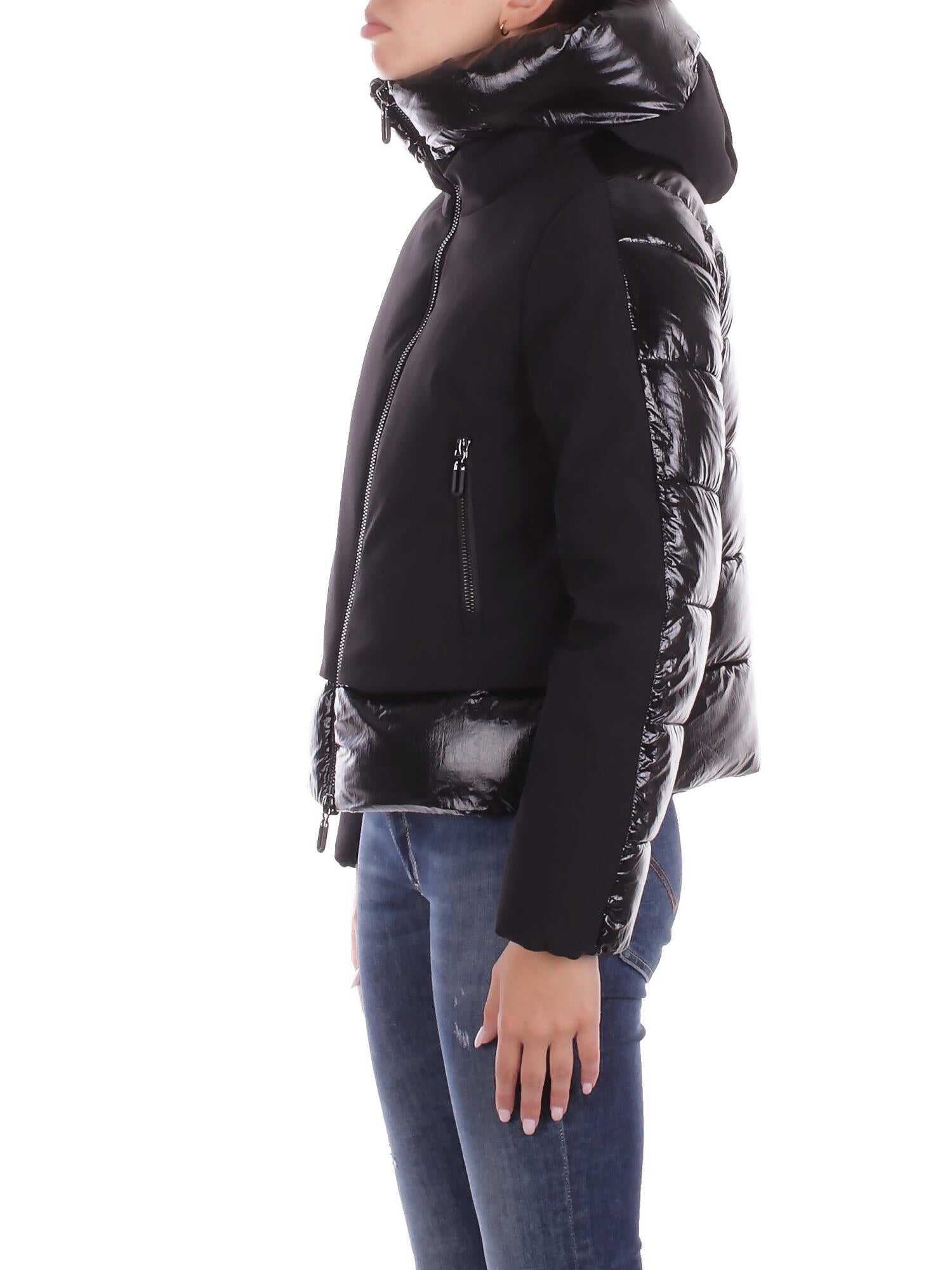 CRUISE Donna Giubbotto WJ07991 0208 Cornelia woman padded jacket Caviar