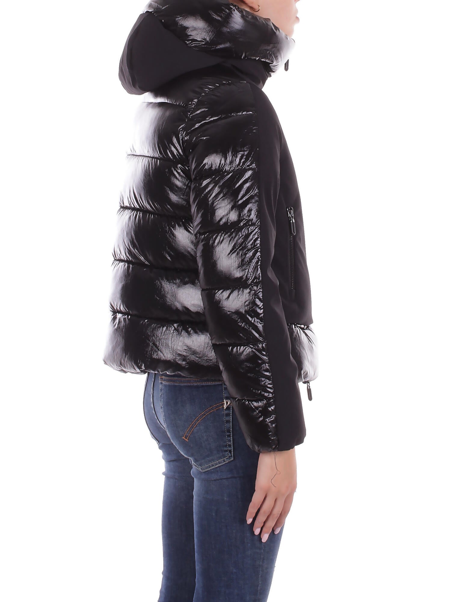 CRUISE Donna Giubbotto WJ07991 0208 Cornelia woman padded jacket Caviar