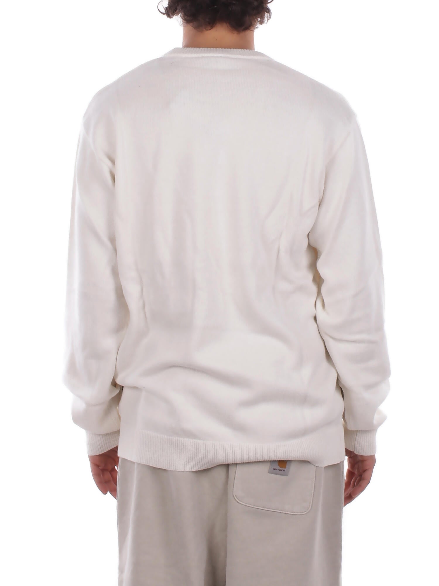 DICKIES Uomo Maglia DK0A87OP C481 Summerdale sweater Egret
