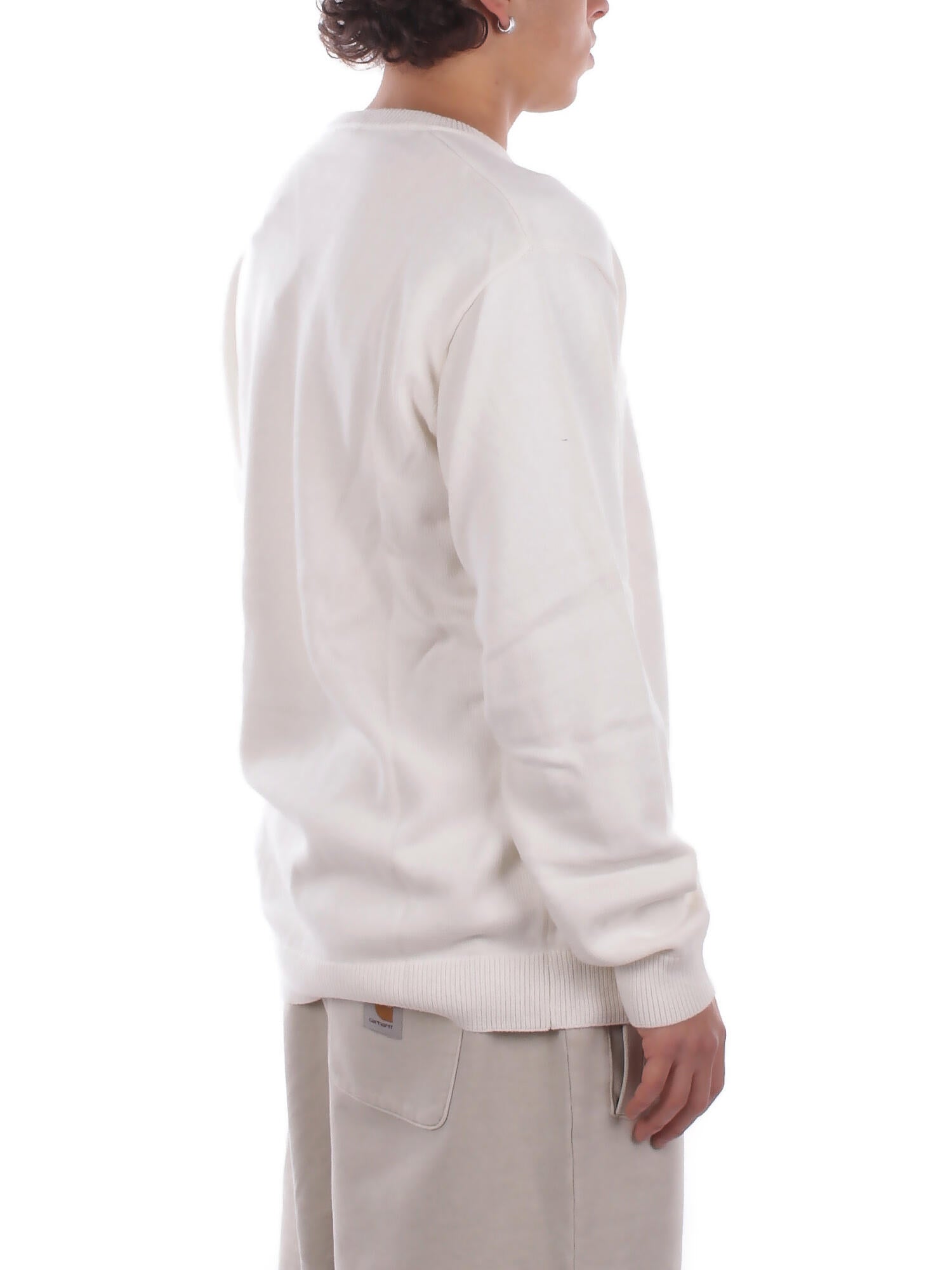 DICKIES Uomo Maglia DK0A87OP C481 Summerdale sweater Egret