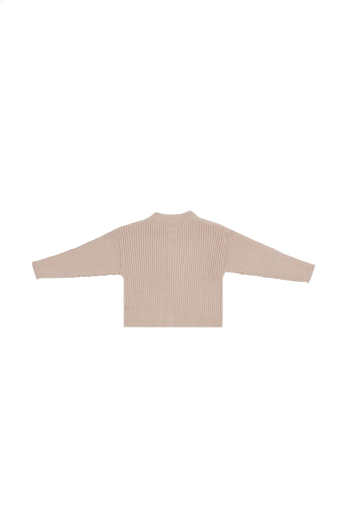 MANILA GRACE Bambina Maglia MB3012W25 MA645 Cardigan Cappuccino