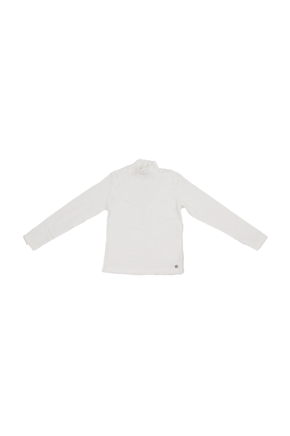 MANILA GRACE Bambina Maglia M2822W25 MA428 Dolcevita Latte