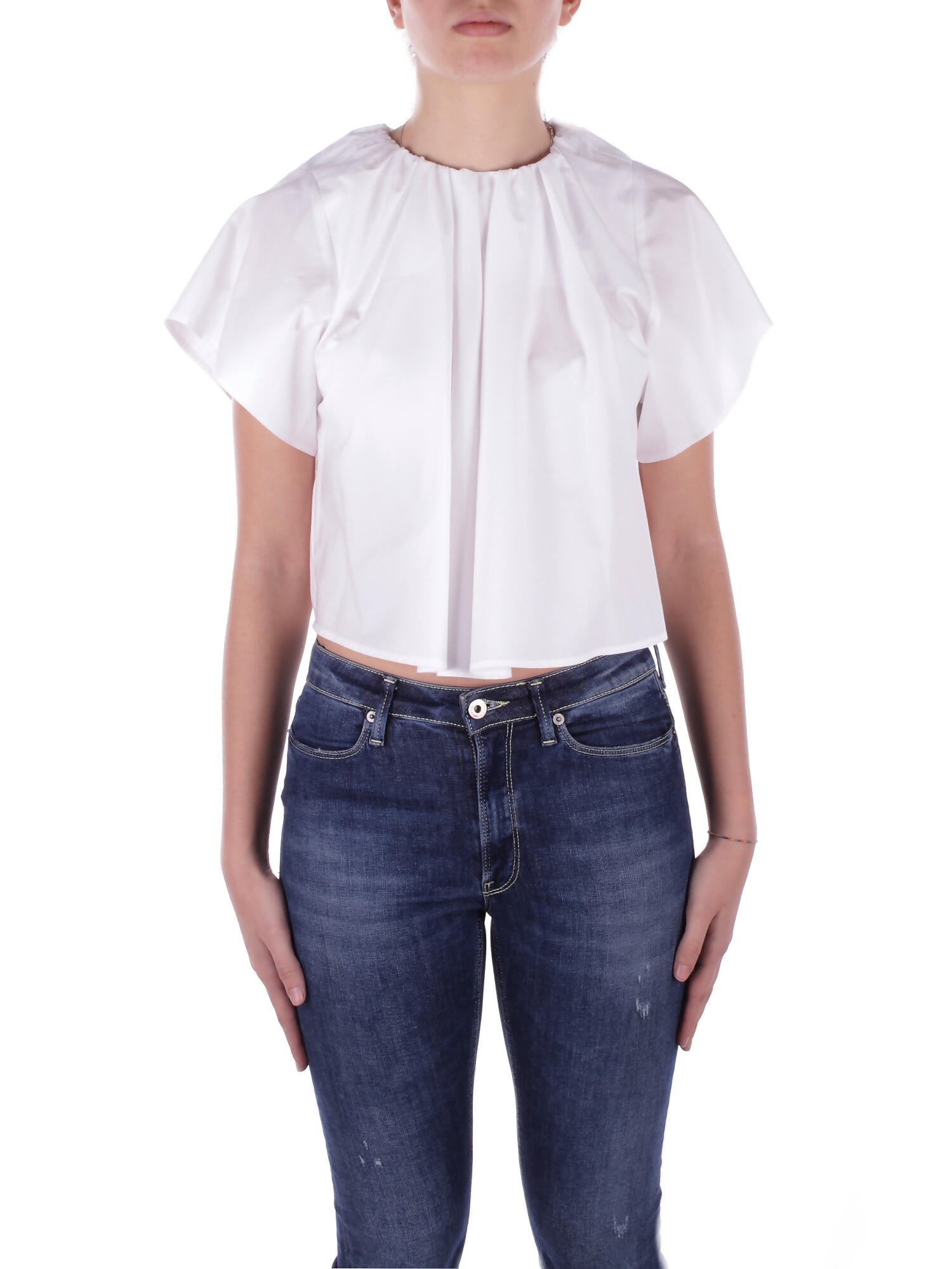 MM6 MAISON MARGIELA Bambina Top M60760-MM014 M6100 Top Bianco
