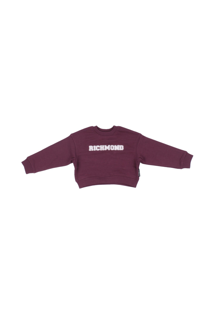 JOHN RICHMOND Bambino Felpa RBA25236FE EGGPLANT Sweatshirt gaia Eggplant