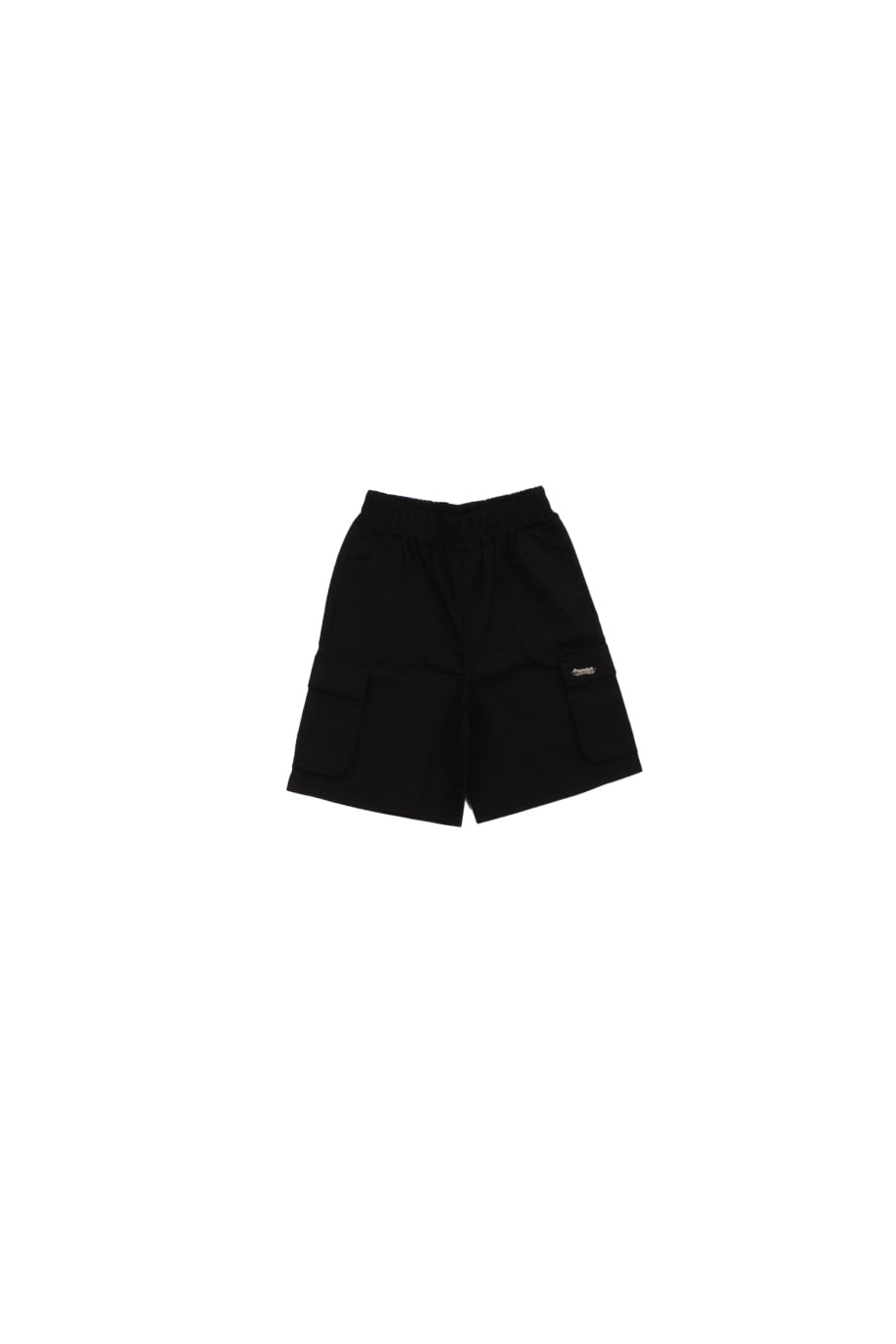 DISCLAIMER Bambina Shorts 25EDK58541 NERO Cargo con molla Nero