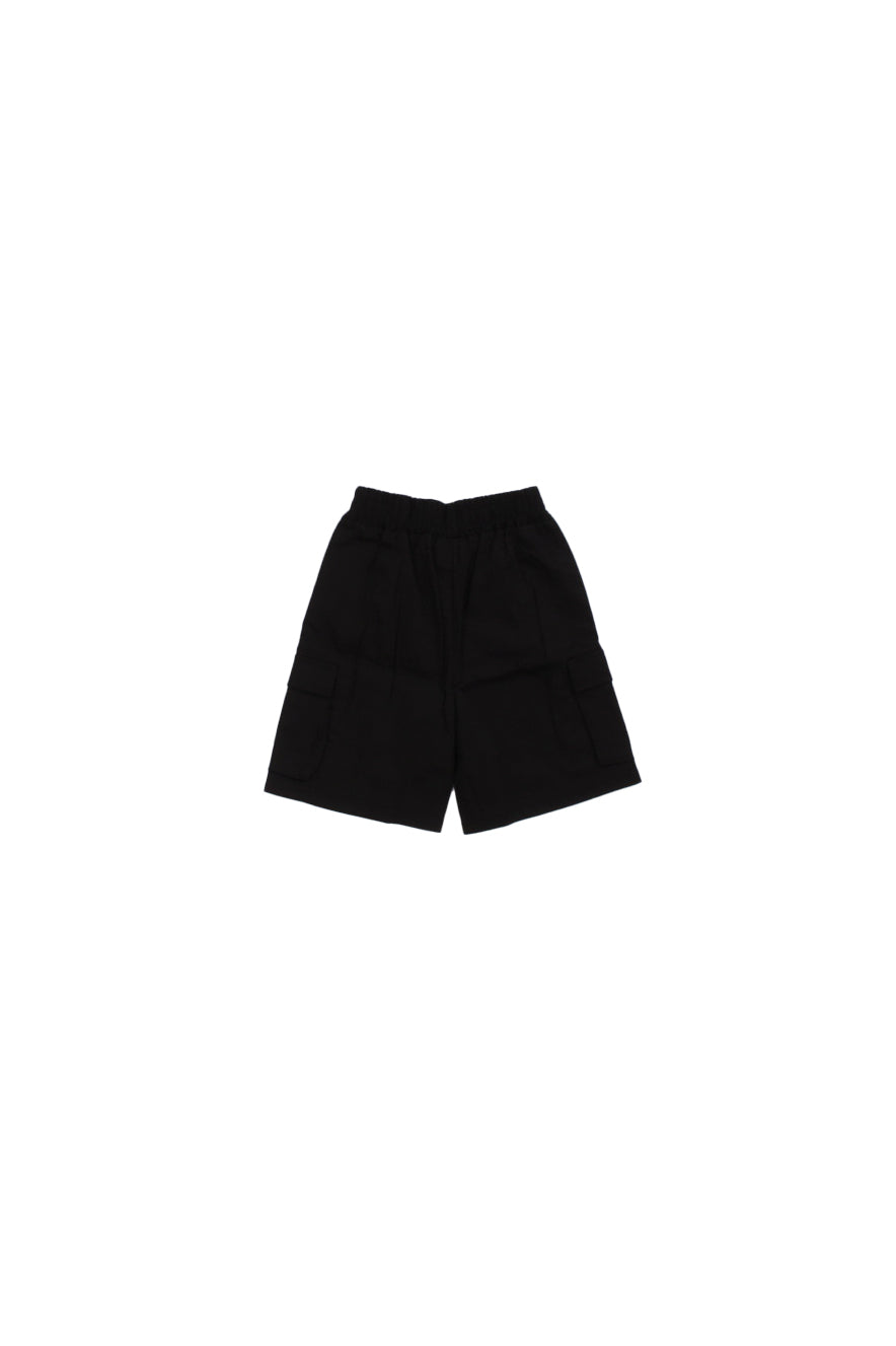 DISCLAIMER Bambina Shorts 25EDK58541 NERO Cargo con molla Nero