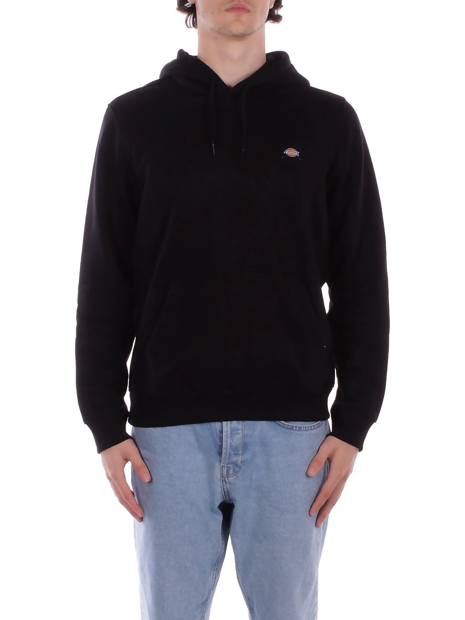 DICKIES Uomo Felpa DK0A4XCD BLK1 Oakport hoodie Black