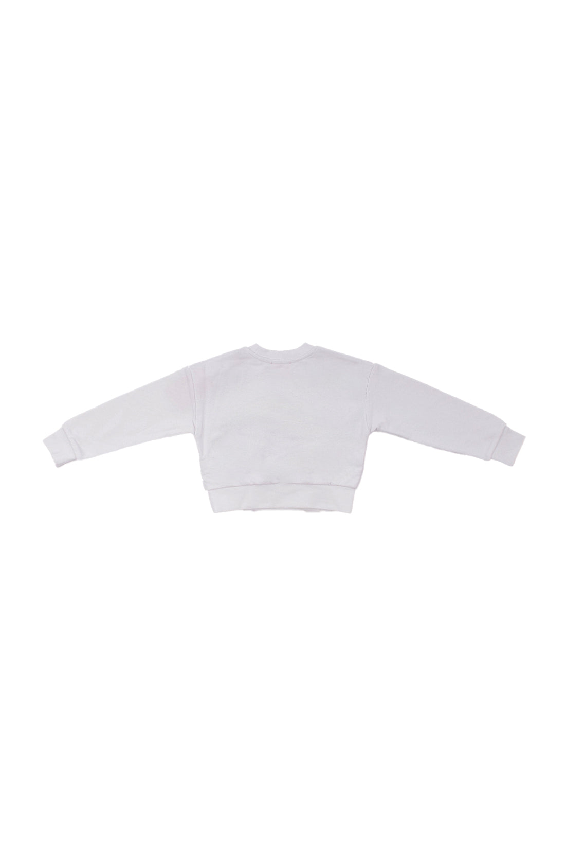 DIESEL Bambina Felpa J01826-KYAX3 K100 Straslium Bianco