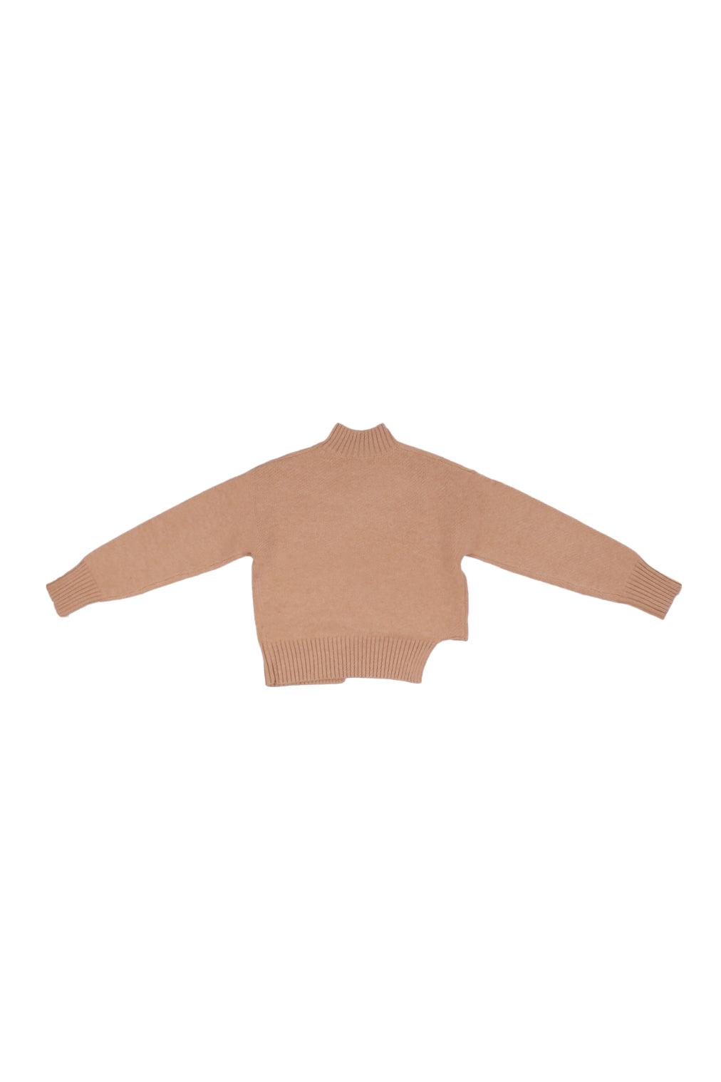 MANILA GRACE Bambina Maglia M2879W25 MA565 Collo alto Caramello