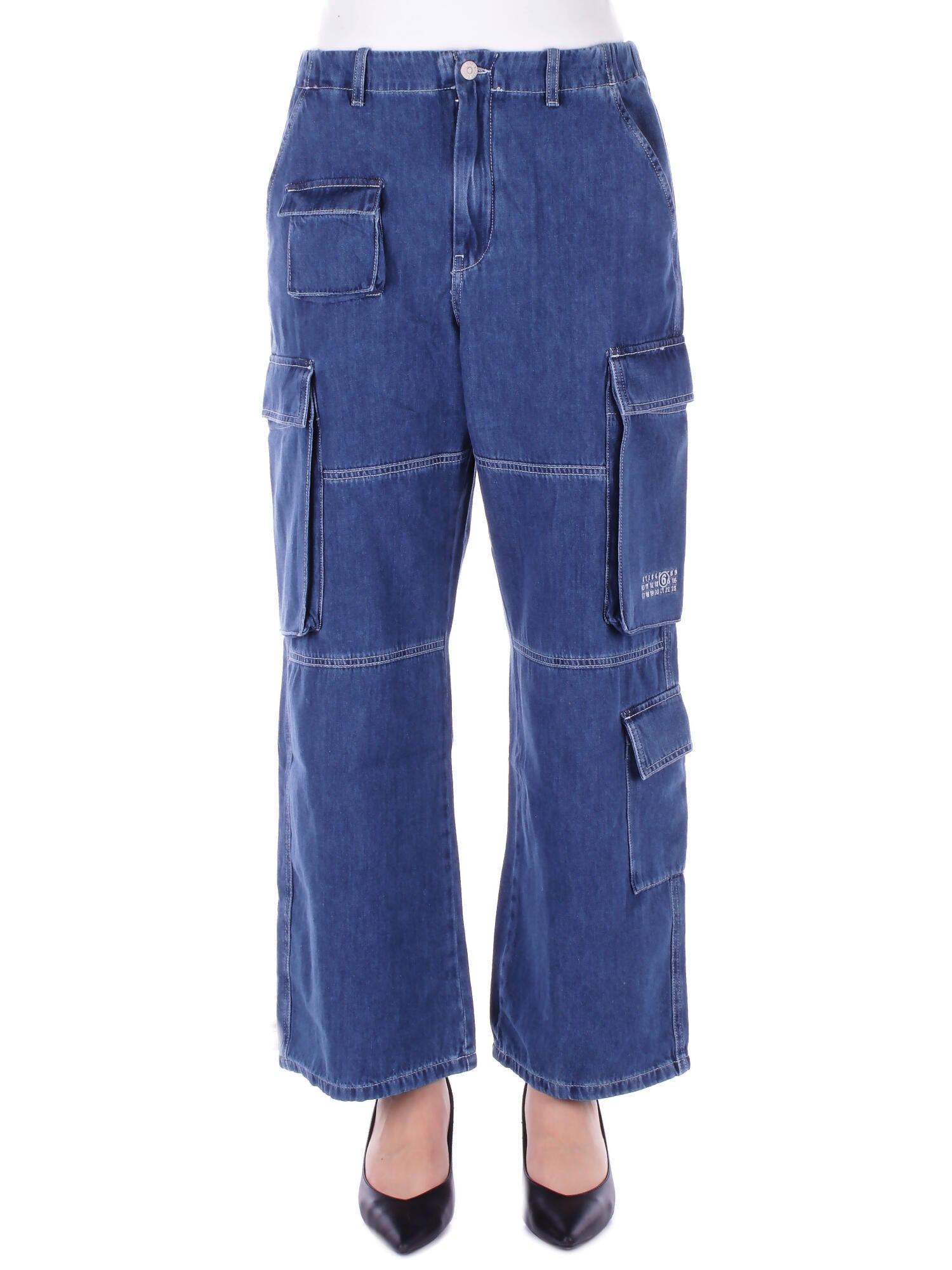 MM6 MAISON MARGIELA Bambina Jeans M60793-MM04S M601 Mm6p177u Blu