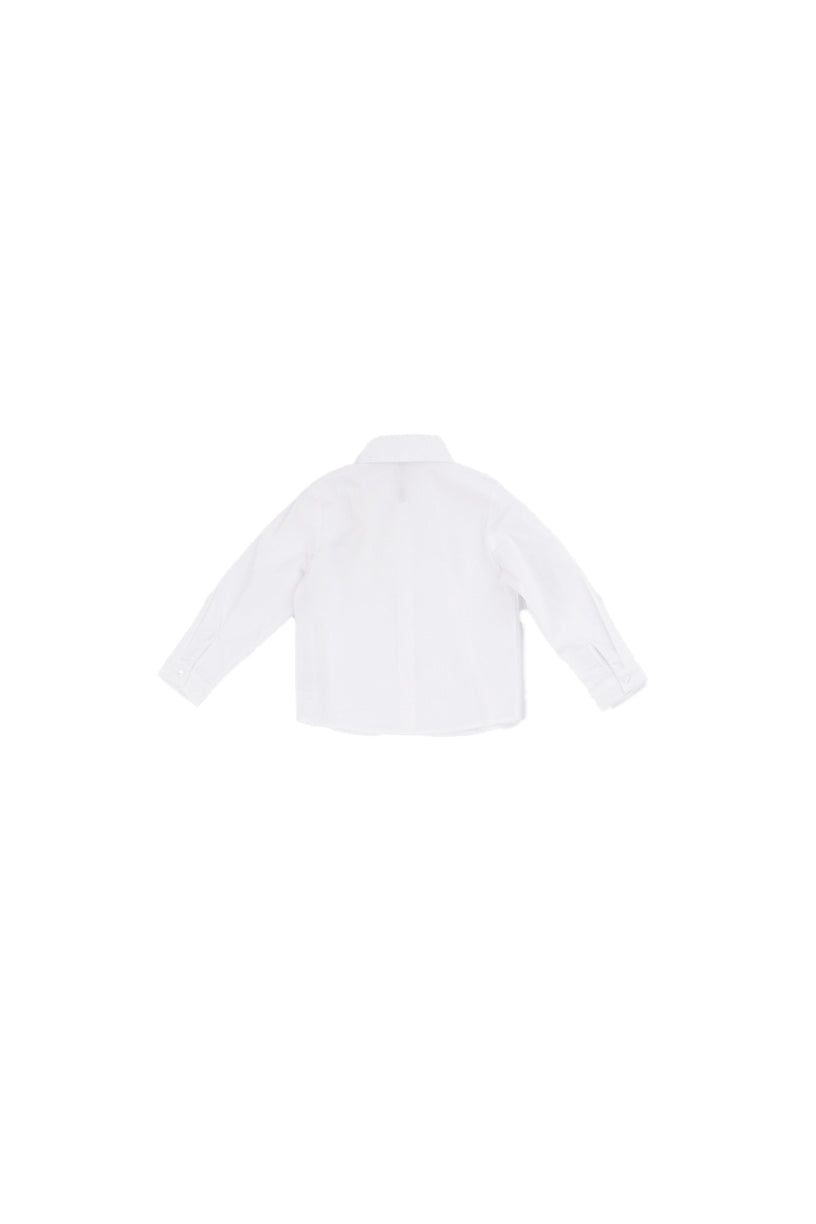 MANILA GRACE Bambina Camicia MB3057W25 MA029 Bianco
