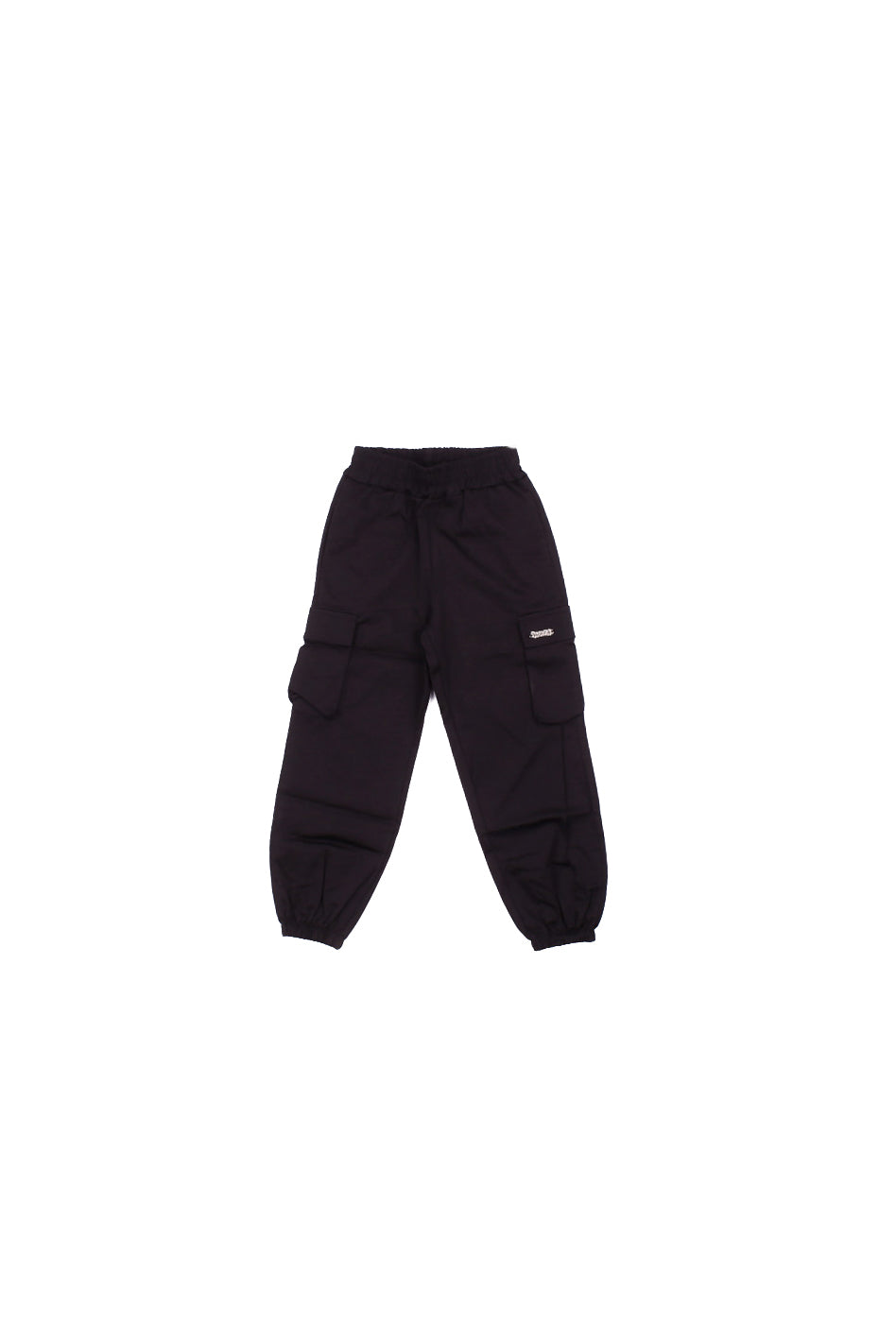 DISCLAIMER Bambina Pantalone 25EDK58536 NERO Cargo con molla Nero