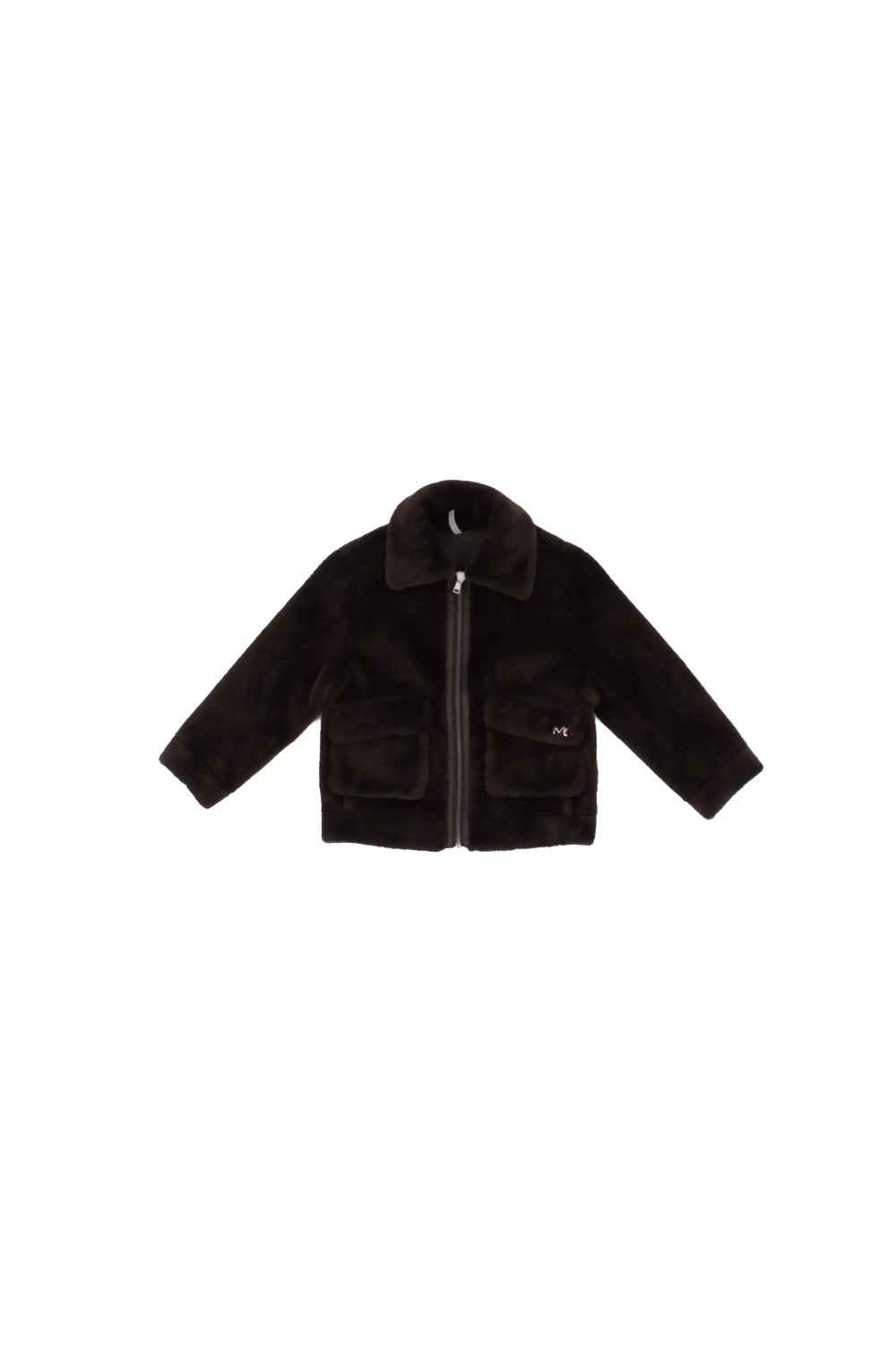 MANILA GRACE Bambina Giubbotto M2802W25 MA566 Cioccolato