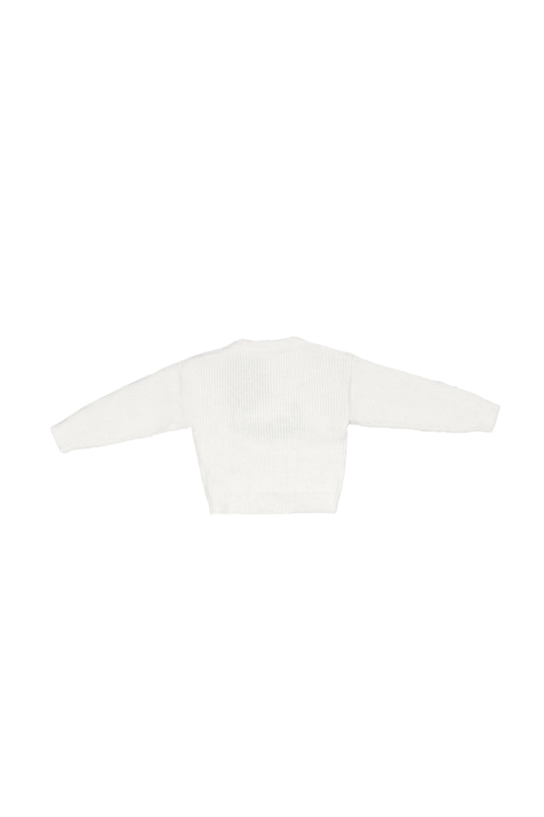 MANILA GRACE Bambina Maglia MB3039W25 MA646 Crop Lana