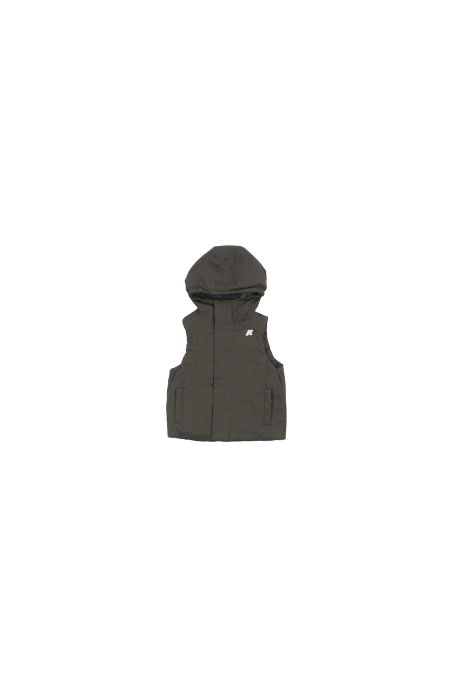 KWAY Bambino Giubbotto K2135TW AL7# P. valtry twill marmotta vest Green b blue a